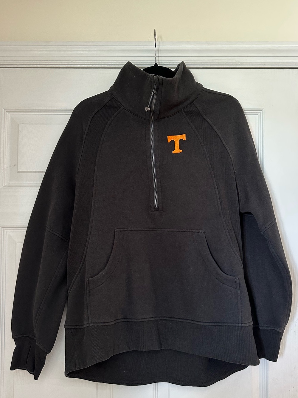 Scuba Oversized Funnel-Neck Half Zip
Long